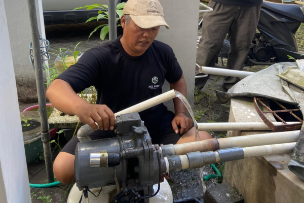 Pompa Air Nyala Tapi Air Tidak Keluar